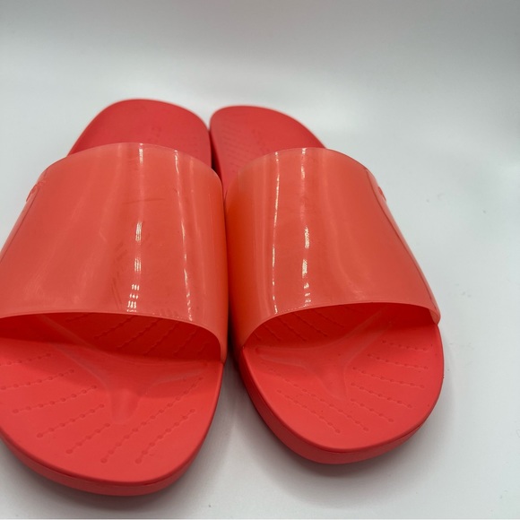 Crocs Woman's Splash Slides Neon Watermelon US W11 - Picture 5 of 13